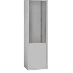 Mailboxes 19973ALM Salsbury Free-Standing Enclosure for #19178-21 - Recessed Mounted Cell Phone Lockers - Aluminum - One-stop shop for professional tools and equipment.