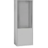 Mailboxes 19974ALM Salsbury Free-Standing Enclosure for #19178-24 and #19178-28 - Recessed Mounted Cell Phone Lockers - Aluminum - One-stop shop for professional tools and equipment.