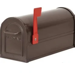 Mailboxes 4850BRZ Salsbury Heavy Duty Rural Mailbox - Bronze - One-stop shop for professional tools and equipment.