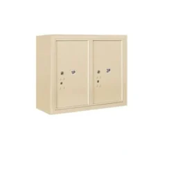 Mailboxes 3806D-2PSFP Salsbury 6 Door High Surface Mounted 4C Horizontal Parcel Locker with 2 Parcel Lockers in Sandstone with Private Sccess - One-stop shop for professional tools and equipment.