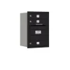 Mailboxes 3711S-09BRP Salsbury 11 Door High Recessed Mounted 4C Horizontal Mailbox with 9 Doors in Black with Private Bccess - Rear Loading - One-stop shop for professional tools and equipment.