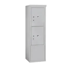 Mailboxes 3910S-2PAFU Salsbury 10 Door High Free-Standing 4C Horizontal Parcel Locker with 2 Parcel Lockers in Aluminum with USPS Access - One-stop shop for professional tools and equipment.