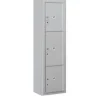 Mailboxes 3816S-3PAFU Salsbury Maximum Height Surface Mounted 4C Horizontal Parcel Locker with 3 Parcel Lockers in Aluminum with USPS Access - One-stop shop for professional tools and equipment.