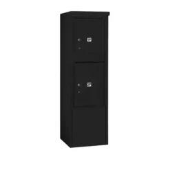 Mailboxes 3910S-2PBFP Salsbury 10 Door High Free-Standing 4C Horizontal Parcel Locker with 2 Parcel Lockers in Black with Private Bccess - One-stop shop for professional tools and equipment.