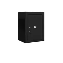 Mailboxes 3806S-1PBFU Salsbury 6 Door High Surface Mounted 4C Horizontal Parcel Locker with 1 Parcel Locker in Black with USPS Bccess - One-stop shop for professional tools and equipment.