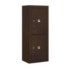 Mailboxes 3811S-2PZFP Salsbury 11 Door High Surface Mounted 4C Horizontal Parcel Locker with 2 Parcel Lockers in Bronze with Private Zccess - One-stop shop for professional tools and equipment.