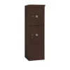 Mailboxes 3910S-2PZFP Salsbury 10 Door High Free-Standing 4C Horizontal Parcel Locker with 2 Parcel Lockers in Bronze with Private Zccess - One-stop shop for professional tools and equipment.