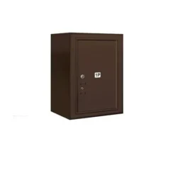 Mailboxes 3806S-1PZFU Salsbury 6 Door High Surface Mounted 4C Horizontal Parcel Locker with 1 Parcel Locker in Bronze with USPS Zccess - One-stop shop for professional tools and equipment.