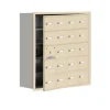 Mailboxes 19158-20SRK Salsbury Recessed Mounted Cell Phone Locker with 20 S Doors (19 usable) in Sandstone - Keyed Locks - One-stop shop for professional tools and equipment.