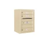 Mailboxes 3806S-03SFP Salsbury 6 Door High Surface Mounted 4C Horizontal Mailbox with 3 Doors in Sandstone with Private Sccess - One-stop shop for professional tools and equipment.