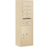 Mailboxes 3811S-04SFU Salsbury 11 Door High Surface Mounted 4C Horizontal Mailbox with 4 Doors and 1 Parcel Locker in Sandstone with USPS Sccess - One-stop shop for professional tools and equipment.