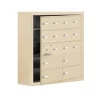 Mailboxes 19158-16SSK Salsbury Surface Mounted Cell Phone Locker with 12 S Doors (11 usable) 4 B Doors in Sandstone - Keyed Locks - One-stop shop for professional tools and equipment.