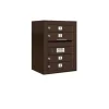 Mailboxes 3806S-04ZFP Salsbury 6 Door High Surface Mounted 4C Horizontal Mailbox with 4 Doors in Bronze with Private Zccess - One-stop shop for professional tools and equipment.