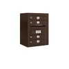 Mailboxes 3806S-04ZFU Salsbury 6 Door High Surface Mounted 4C Horizontal Mailbox with 4 Doors in Bronze with USPS Zccess - One-stop shop for professional tools and equipment.