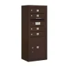 Mailboxes 3810S-04ZFU Salsbury 10 Door High Surface Mounted 4C Horizontal Mailbox with 4 Doors and 1 Parcel Locker in Bronze with USPS Zccess - One-stop shop for professional tools and equipment.