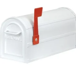 Mailboxes 4850WHT Salsbury Heavy Duty Rural Mailbox - White - One-stop shop for professional tools and equipment.