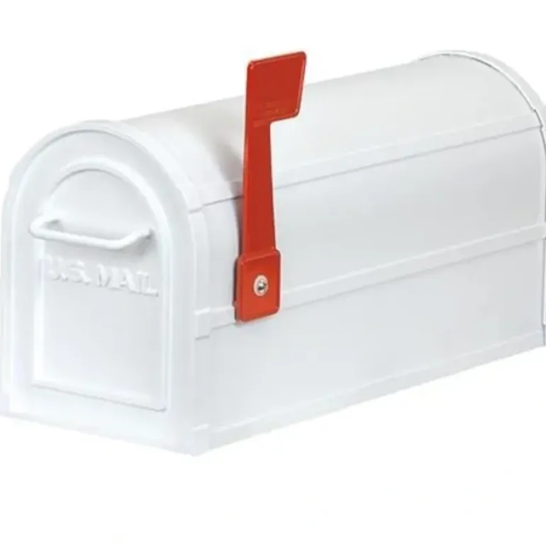 Mailboxes 4850WHT Salsbury Heavy Duty Rural Mailbox - White - One-stop shop for professional tools and equipment.