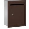 Mailboxes 2245ZP Salsbury Letter Box (Includes Commercial Lock) - Standard - Recessed Mounted - Bronze - Private Zccess - One-stop shop for professional tools and equipment.