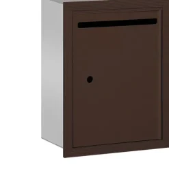 Mailboxes 2245ZU Salsbury Letter Box - Standard - Recessed Mounted - Bronze - USPS Zccess - One-stop shop for professional tools and equipment.