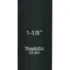 Makita A-96338 1& Deep Well SAE Impact Socket, 1/2& Drive - One-stop shop for professional tools and equipment.
