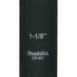 Makita A-96338 1& Deep Well SAE Impact Socket, 1/2& Drive - One-stop shop for professional tools and equipment.