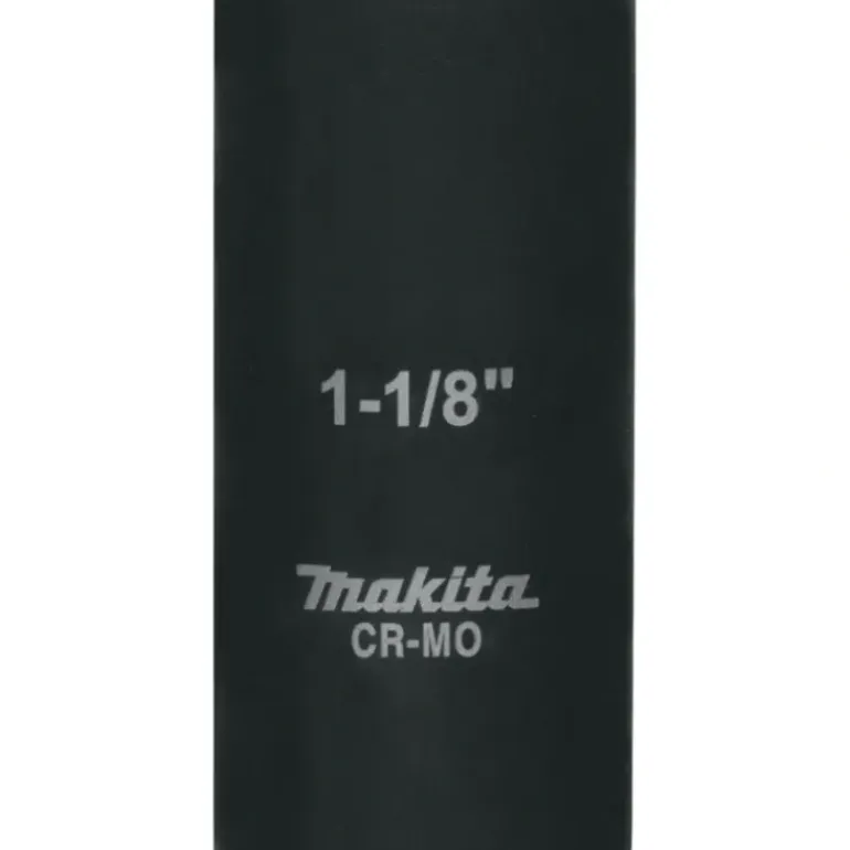 Makita A-96338 1& Deep Well SAE Impact Socket, 1/2& Drive - One-stop shop for professional tools and equipment.