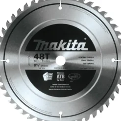 Makita A-95934 8‘1/2& 48T Carbide‘Tipped Miter Saw Blade - One-stop shop for professional tools and equipment.