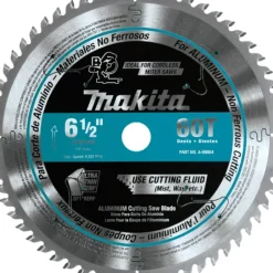 Makita A-99954 6‘1/2& 60T Carbide‘Tipped Ultra‘Thin Kerf Saw Blade, Aluminum - One-stop shop for professional tools and equipment.