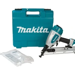 Makita AF635 15 Gauge, 2‘1/2& Angled Finish Nailer, 34° - One-stop shop for professional tools and equipment.