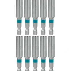 Makita A-99334 ImpactX, 12³ One Piece Magnetic Insert Bit Holder, 10/pk, Bulk - One-stop shop for professional tools and equipment.
