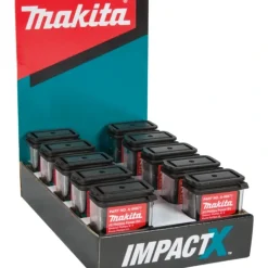 Makita A-96671-10 ImpactX, #2 Phillips 2³ Power Bit, 10 x 15/pk, Display - One-stop shop for professional tools and equipment.