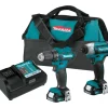 Makita CT232 12V max CXT® Lithium‘Ion Cordless 2‘Pc. Combo Kit (1.5Ah) - One-stop shop for professional tools and equipment.