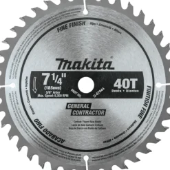 Makita D-67044 7‘1/4& 40T Carbide‘Tipped Circular Saw Blade, Fine Crosscutting - One-stop shop for professional tools and equipment.
