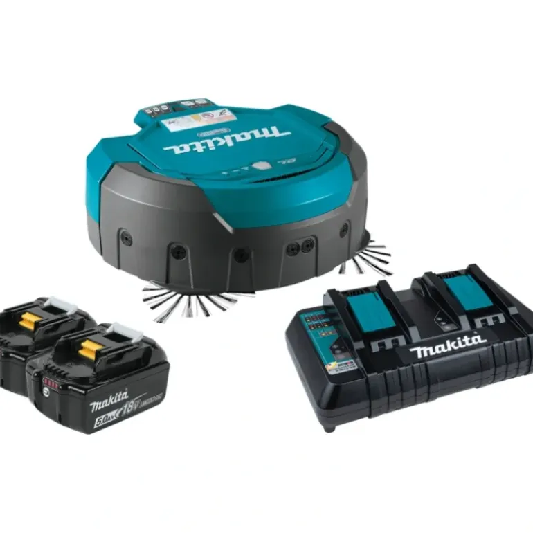 Makita DRC200PT 18V X2 LXT® Brushless Cordless Robotic Vacuum Kit (5.0Ah) - One-stop shop for professional tools and equipment.