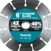 Makita E-02509 6& Diamond Blade, Segmented, General Purpose - One-stop shop for professional tools and equipment.