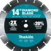 Makita E-02646 14& Diamond Blade, Segmented, Hard Material - One-stop shop for professional tools and equipment.