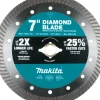 Makita E-02571 7& Diamond Blade, Turbo, Soft Material - One-stop shop for professional tools and equipment.