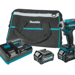 Makita GDT01D 40V max XGT® Brushless Cordless 4‘Speed Impact Driver Kit (2.5Ah) - One-stop shop for professional tools and equipment.