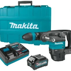 Makita GMH01M1 40V max XGT® Brushless Cordless 15 lb. SDS‘MAX AVT® Demolition Hammer Kit, AWS® Capable (4.0Ah) - One-stop shop for professional tools and equipment.