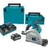 Makita GPS01M1J 40V max XGT® Brushless Cordless 6‘1/2& Plunge Circular Saw Kit, AWS® Capable (4.0Ah) - One-stop shop for professional tools and equipment.