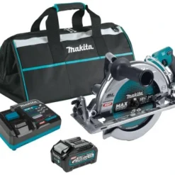 Makita GSR02M1 40V max XGT® Brushless Cordless Rear Handle 10‘1/4& Circular Saw Kit, AWS® Capable (4.0Ah) - One-stop shop for professional tools and equipment.