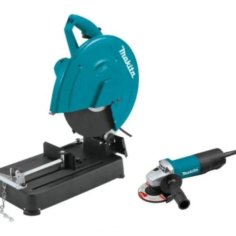 Makita LW1401X2 14& Cut‘Off Saw with 4‘1/2& Paddle Switch Angle Grinder - One-stop shop for professional tools and equipment.