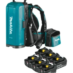 Makita PDC01G6 ConnectX,, LXT®, LXT® X2 and XGT® Portable Backpack Power Supply with 6 Batteries (6.0Ah) - One-stop shop for professional tools and equipment.