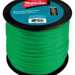Makita T-03377 Round Trimmer Line, 0.080, Green, 1,200™, 3 lbs. - One-stop shop for professional tools and equipment.