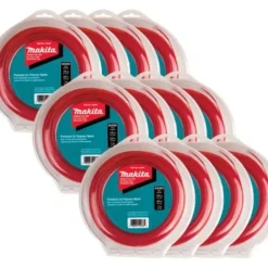 Makita T-03757 Round Trimmer Line, 0.105, Red, 230™, 1 lbs., 12/pk - One-stop shop for professional tools and equipment.
