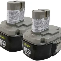 Makita 194158-6 18V Ni‘MH 2.6Ah Battery 1834, Pod Style, 2/pk - One-stop shop for professional tools and equipment.