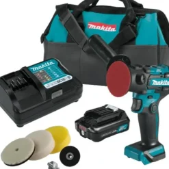 Makita VP01R1 12V max CXT® Lithium‘Ion Brushless 3& Polisher / 2& Sander Kit (2.0Ah) - One-stop shop for professional tools and equipment.