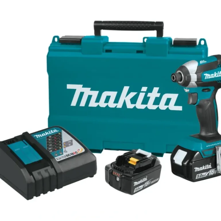 Makita XDT13T 18V LXT® Lithium‘Ion Brushless Cordless Impact Driver Kit (5.0Ah) - One-stop shop for professional tools and equipment.