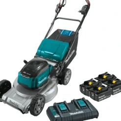 Makita XML09PT1 36V (18V X2) LXT® Brushless 21& Self‘Propelled Commercial Lawn Mower Kit with 4 Batteries (5.0Ah) - One-stop shop for professional tools and equipment.