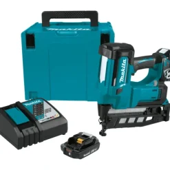 Makita XNB02RJ 18V Lxt® Lithiumion Cordless 21/2& Straight Finish Nailer Kit, 16 Ga. - One-stop shop for professional tools and equipment.